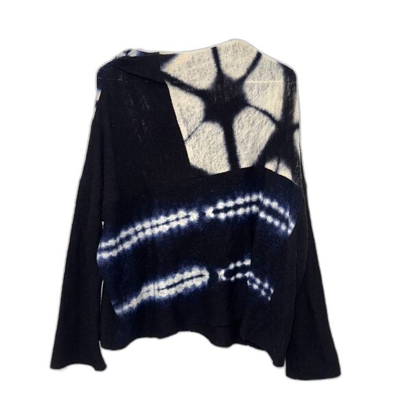 Laura Hunter Wool Hand Dyed Lagenlook Sweater - S/M - Picture 3 of 5